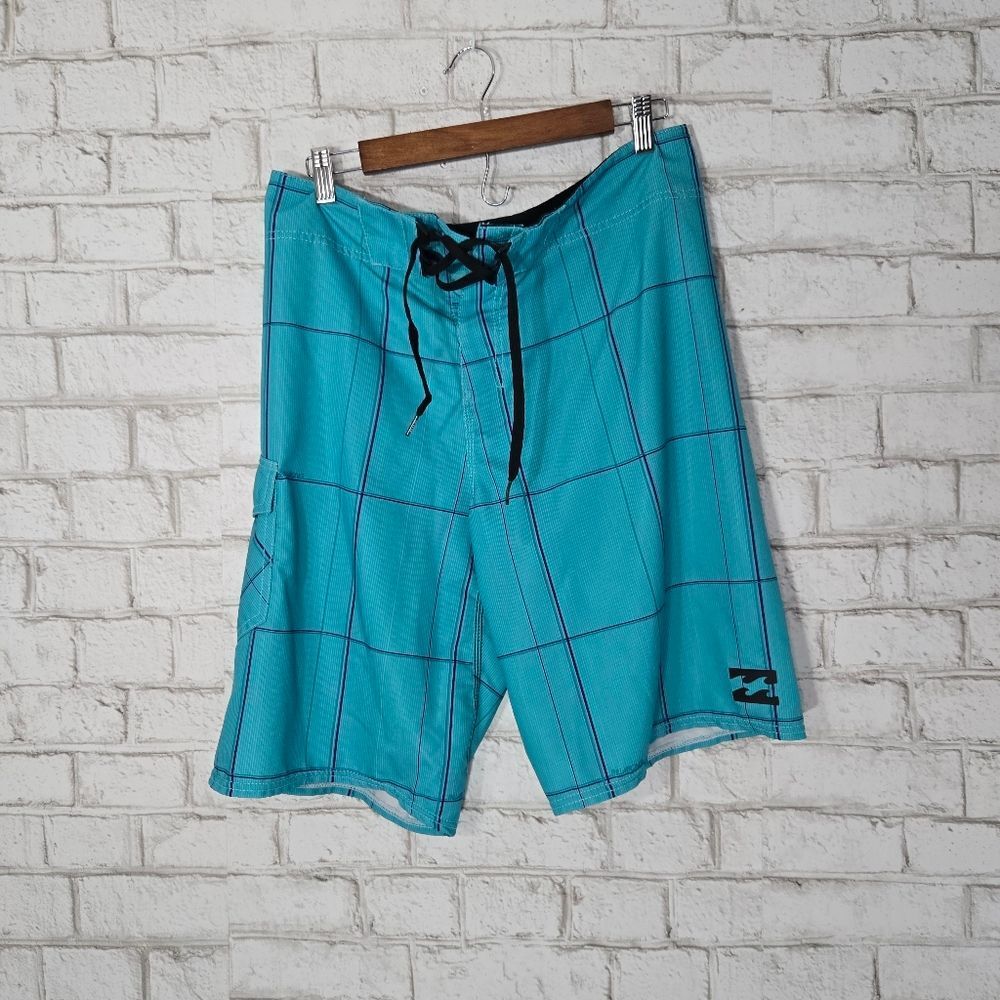 Billabong blue board swim shorts